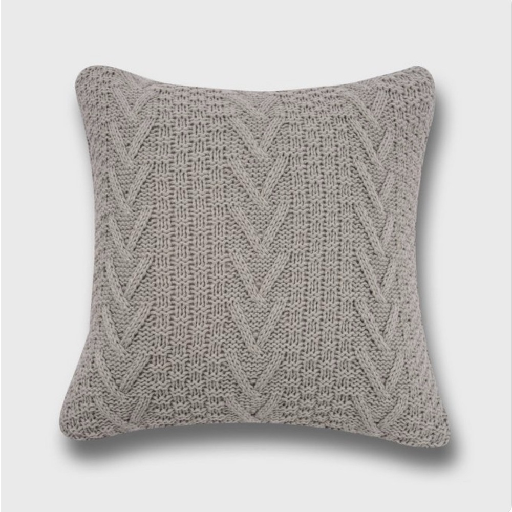 ⭐️ EVERGRACE Cozy Knit Throw Pillow Case 20x20”